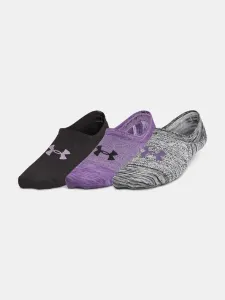 Under Armour UA Breathe Lite Ultra Low Set of 3 pairs of socks Violet #1340154