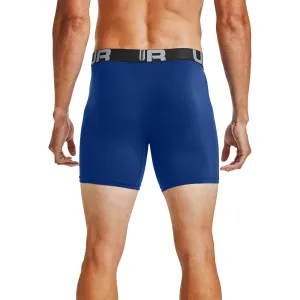 Under Armour UA Charged Cotton 6in Boxers 3 Piece Black