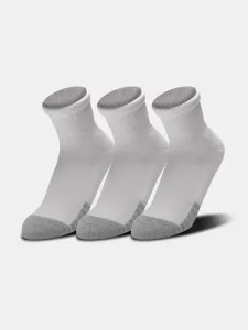 Under Armour Heatgear. Set of 3 pairs of socks White #40280