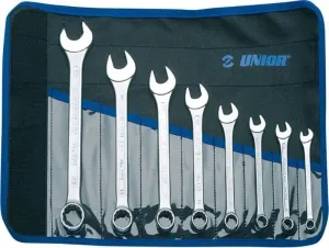 Unior Set of Combination Wrenches Short Type in Bag 8 - 22 Wrench