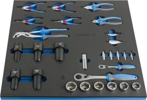 Unior Set of Tools in Tray 3 for 2600D Tool Set