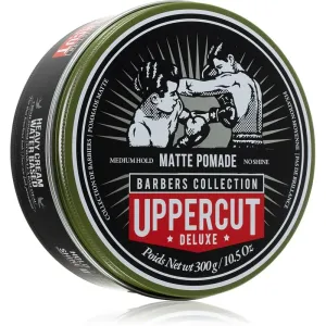 Uppercut Deluxe Matt Pomade Barbers Collection mattifying styling paste for hair