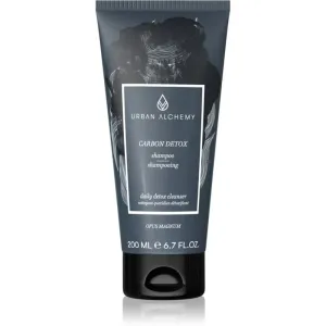 Urban Alchemy Opus Magnum Carbon Detox cleansing detoxifying shampoo for all hair types 200 ml