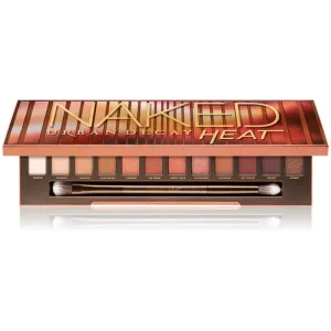 Urban DecayNaked Heat Palette: 12x Eyeshadow, 1x Doubled Ended Blending / Detailed Crease Brush -