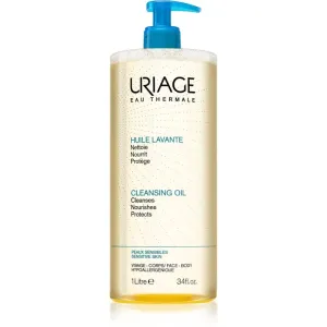 Uriage Hygiène Cleansing Oil cleansing oil for face and body 1000 ml