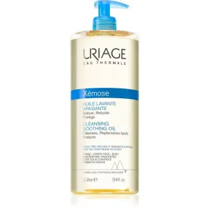 Uriage Xémose Cleansing Soothing Oil soothing cleansing oil for sensitive and dry skin 1000 ml