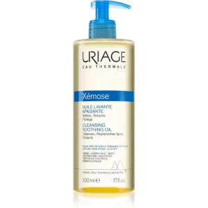 Uriage Xémose Cleansing Soothing Oil soothing cleansing oil for sensitive and dry skin 500 ml