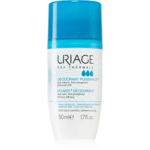 Uriage Hygiène Power3 Deodorant roll-on deodorant to treat white and yellow stains 50 ml