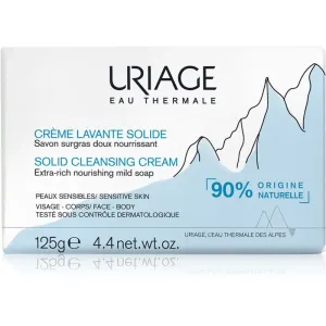 Uriage Hygiène Solid Cleansing Cream gentle cream cleanser with thermal water z francouzských Alp 125 g