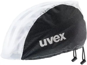 UVEX Rain Cap Bike Black-White S/M Bike Helmet Accessory