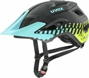UVEX Access Black Aqua Lime Matt 52-57 Bike Helmet