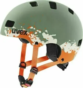 UVEX Kid 3 CC Moss Green/Sand Mat 51-55 Kid Bike Helmet