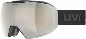 UVEX Epic Attract Black Mat Mirror Silver/Contrastview Yellow Lasergold Lite Ski Goggles