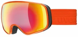 UVEX Scribble FM Sphere Fierce Red/Mirror Rainbow Ski Goggles