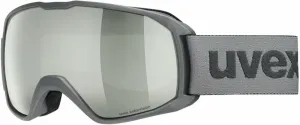 UVEX Xcitd Rhino Mat Mirror Silver/CV Green Ski Goggles