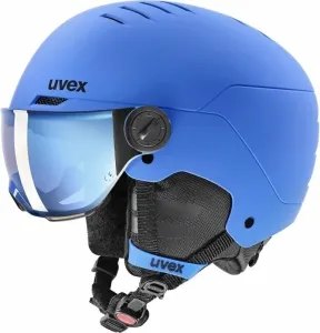 UVEX Rocket Junior Visor Blue Matt 54-58 cm Ski Helmet