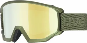 UVEX Athletic FM Croco Mat/Mirror Gold Ski Goggles