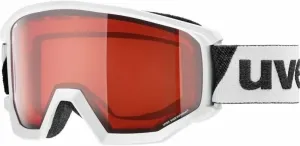 UVEX Athletic LGL White/Laser Gold Rose Ski Goggles
