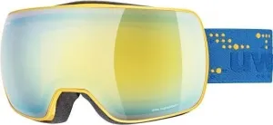 UVEX Compact FM Mimose Mat/Mirror Orange Ski Goggles