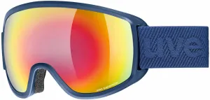 UVEX Topic FM SPH Navy Mat/Mirror Rainbow Ski Goggles
