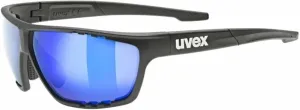 UVEX Sportstyle 706 Black Matt/Mirror Blue Sport Glasses