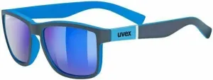 UVEX LGL 39 710605 Grey Mat Blue/Mirror Purple Lifestyle Glasses