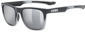 UVEX LGL 42 Black Transparent/Silver Lifestyle Glasses