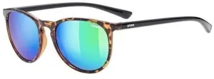 UVEX LGL 43 Havanna Black/Mirror Green Lifestyle Glasses