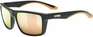 UVEX LGL 50 CV Black Mat/Mirror Rose Lifestyle Glasses
