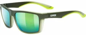 UVEX LGL 50 CV Olive Mat/Mirror Green Lifestyle Glasses