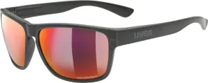 UVEX LGL Ocean P Black Mat/Mirror Red Lifestyle Glasses