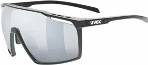UVEX MTN Perform Black Matt/Mirror Silver Cycling Glasses