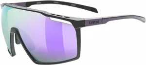 UVEX MTN Perform Black/Purple Matt/Mirror Purple Cycling Glasses