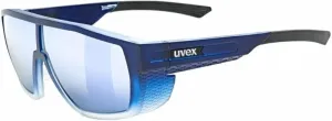 UVEX MTN Style CV Blue Matt/Fade/Colorvision Mirror Blue Outdoor Sunglasses