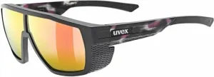 UVEX MTN Style P Black/Pink Tortoise Matt/Polarvision Mirror Pink Outdoor Sunglasses