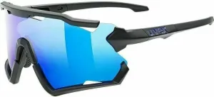 UVEX Sportstyle 228 Black Mat/Mirror Blue Cycling Glasses