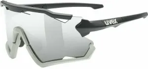 UVEX Sportstyle 228 Black Sand Mat/Mirror Silver Cycling Glasses