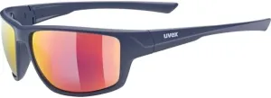 UVEX Sportstyle 230 Blue Mat/Litemirror Red Cycling Glasses