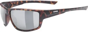 UVEX Sportstyle 230 Havanna Mat/Litemirror Silver Cycling Glasses