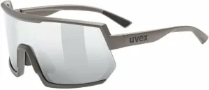UVEX Sportstyle 235 Oak Brown Matt/Mirror Silver Cycling Glasses