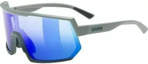 UVEX Sportstyle 235 Rhino Deep Space Mat/Blue Mirrored Cycling Glasses