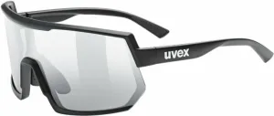 UVEX Sportstyle 235 V Black Matt/Red/Variomatic Smoke Cycling Glasses