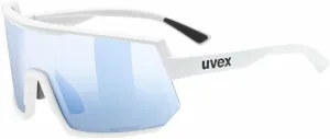 UVEX Sportstyle 235 V White/Variomatic Smoke Cycling Glasses