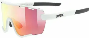 UVEX Sportstyle 236 S Set White Mat/Red Mirrored Cycling Glasses
