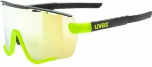 UVEX Sportstyle 236 Set Black Yellow Mat/Yellow Mirrored Cycling Glasses