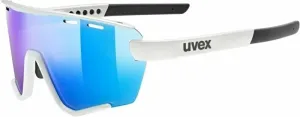 UVEX Sportstyle 236 Small Set Cloud Matt/Mirror Blue/Clear Cycling Glasses