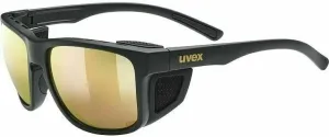 UVEX Sportstyle 312 Black Mat Gold/Mirror Gold Outdoor Sunglasses
