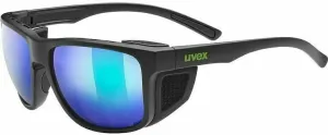 UVEX Sportstyle 312 CV Black Mat/Mirror Green Outdoor Sunglasses