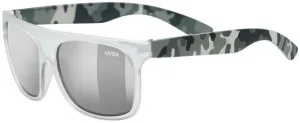 UVEX Sportstyle 511 White Transparent Camo/Litemirror Silver