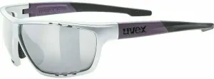 UVEX Sportstyle 706 Silver Plum Mat Cycling Glasses